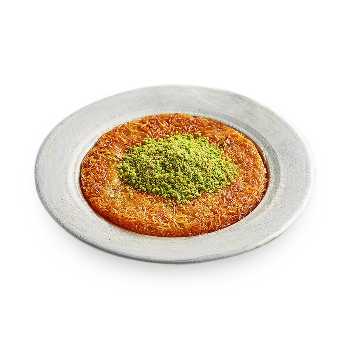 Classic Künefe: Crisp kadayıf, a molten cheese heart and warm syrup. Best served hot.